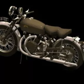 Vincent Black Shadow 3d model
