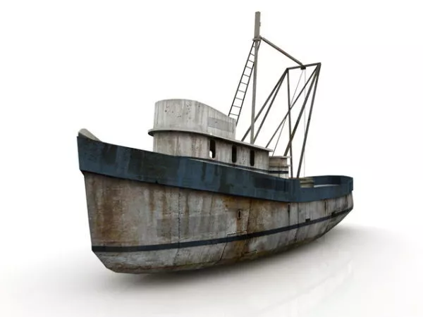 Composite Speed Boat 3d model