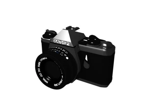 Kodak V1003 Digital Camera Rigged 3d model