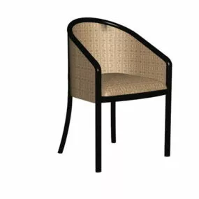Vintage Barrel Chair 3d model