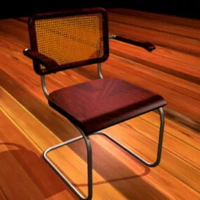 Vintage Cantilever Chair 3d model