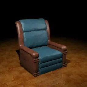 Vintage Club Chair 3d model