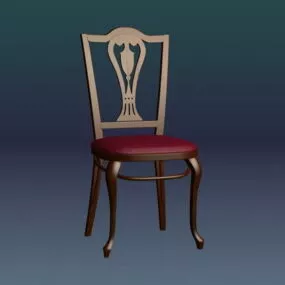 Vintage Dining Chair 3d model
