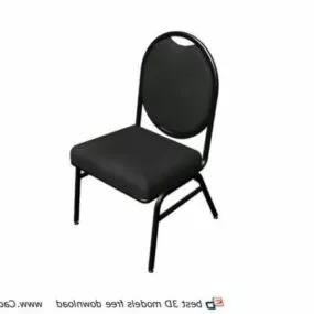 Vintage Furniture Metal Chair 3d model