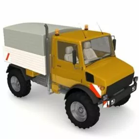 Vintage Pickup Truck 3d model