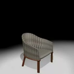 Vintage Tub Chair 3d model