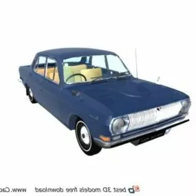 Volga Gaz-24 3d model