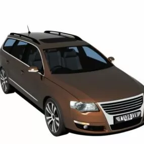 Volkswagen Passat Variant Sedan Car 3d model
