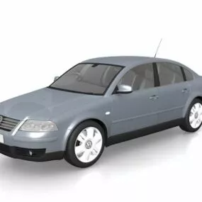Car Volkswagen Passat Sedan 3d model