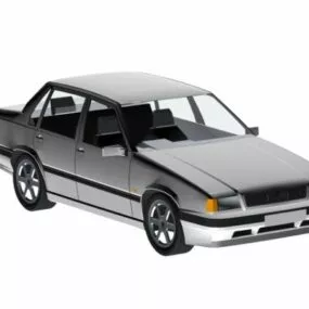 Volvo 144 4-door Sedan 3d model