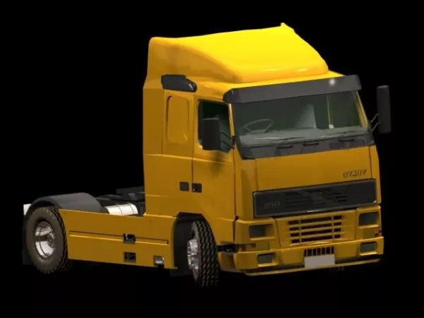 Volvo Head Truck 3d model