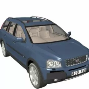 Volvo Xc90 Luxury Crossover Suv 3d model