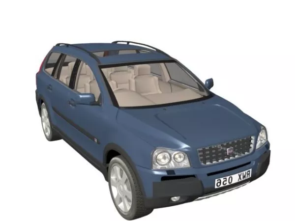 Volvo Xc90 Luxury Crossover Suv 3d model Volvo Xc90 Luxury Crossover Suv 3d model