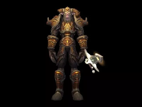 Swordman Mediaeval Game Character 3d model