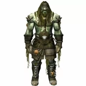 Wow Sea Vrykul Character 3d model