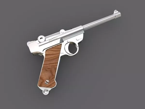 Pistol Gun Frommer 29m 3d model
