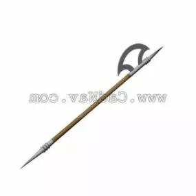 War Pike Weapon 3d model