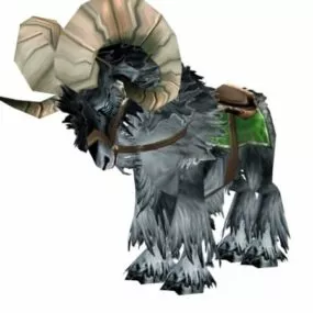 War Talbuk Mount Character 3d model