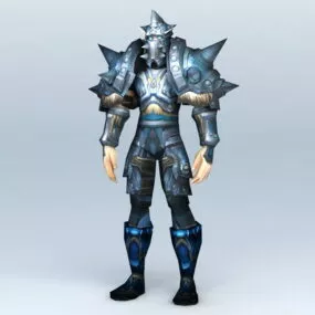 Warcraft Death Knight Art 3d model