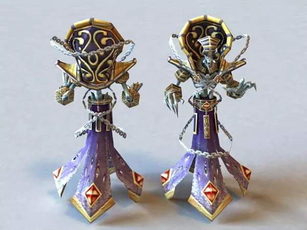 Warcraft Kelthuzad 3d model Warcraft Kelthuzad 3d model