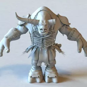 Warcraft Tauren 3d model