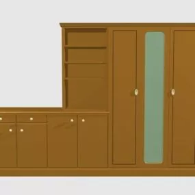 Wardrobe Cabinet 3d model