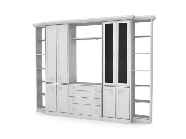 Wardrobe Closet Combine Cabinet Furniture 3d model Wardrobe Closet Combine Cabinet Furniture 3d model