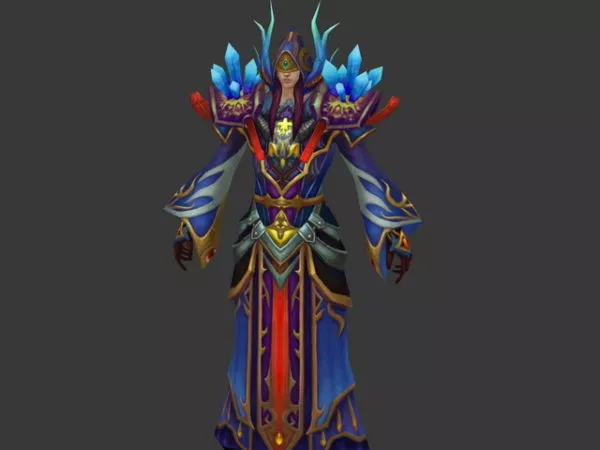 Animated Celtic Warrior 3d model