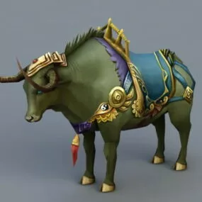 Water Buffalo 3d model