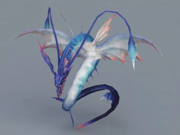 Water Dragon 3d model Water Dragon 3d model