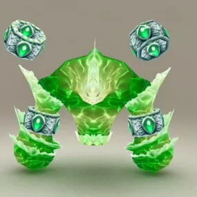 Water Elemental 3d model