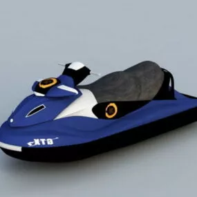 Water Scooter Jetski 3d model