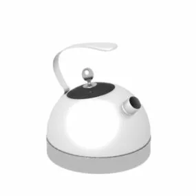 Water Boiling Electric Pot 3d model