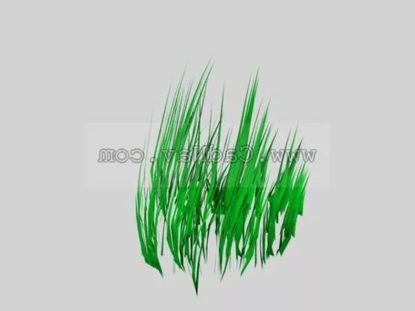 Worn Grass Landscape 3d model