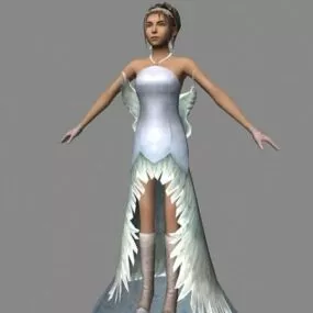 Wedding Bride 3d model