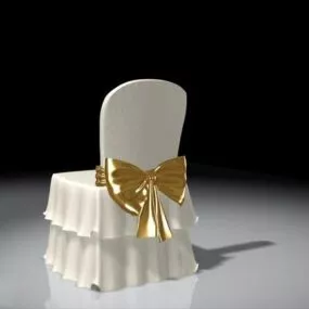 Wedding Reception Chair 3d model