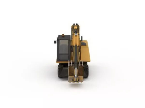 Crawler Excavator 3d model
