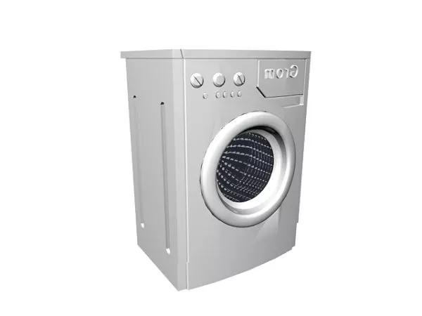 Siemens Washing Machine White Color 3d model