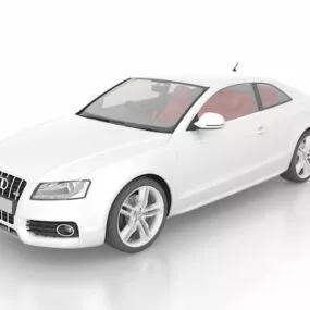 Car Audi S5 Compact Executive Car 3d model