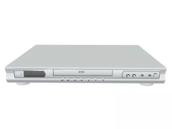 White Dvd Player 3d model White Dvd Player 3d model