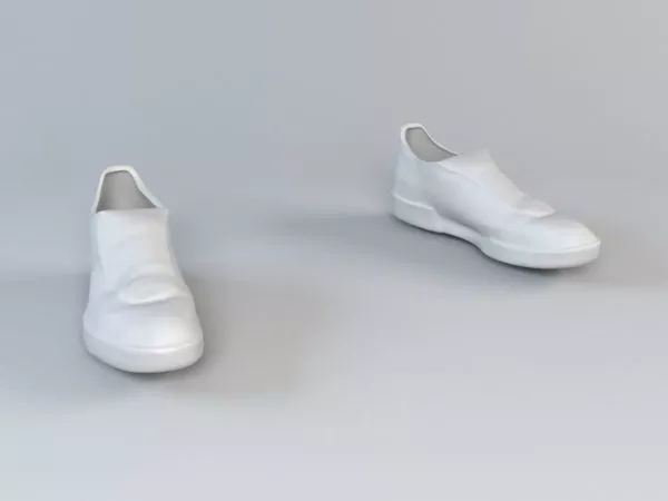White Sneakers V1 3d model