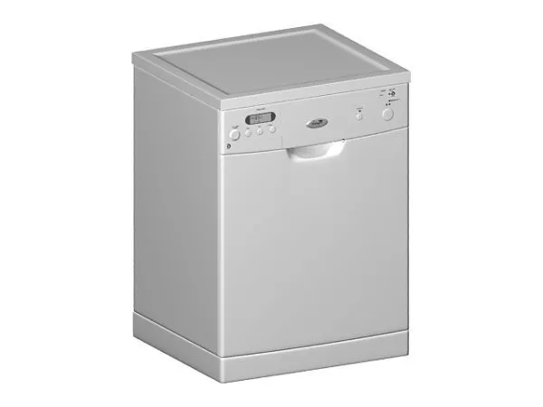 Siemens Dishwasher Square Shape 3d model
