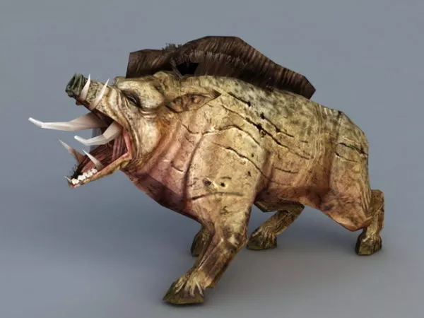 Cute Pig Low Poly 3d model