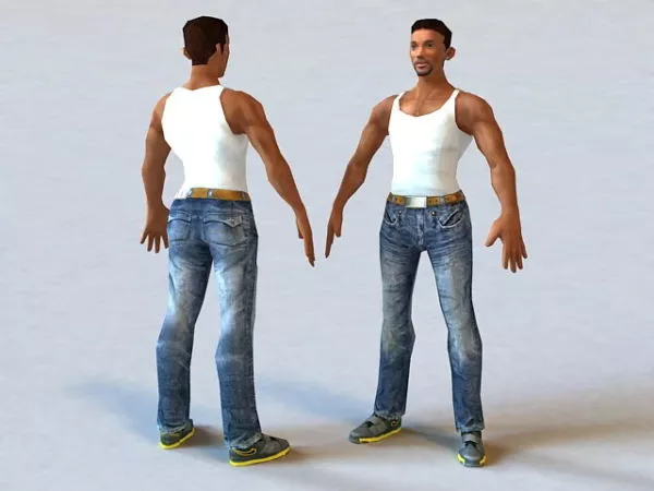 Will Smith American Actor 3d model Will Smith American Actor 3d model
