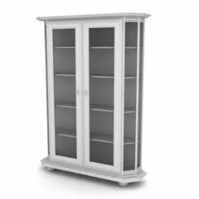 Wine Display Cabinet Furniture 3d model