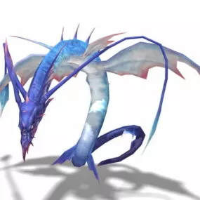 Winged Dragon 3d model