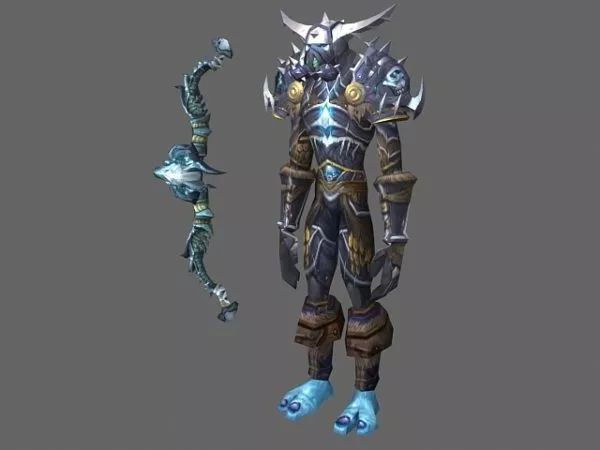 Character Hunter Tier 8 Man Set 3d model Character Hunter Tier 8 Man Set 3d model
