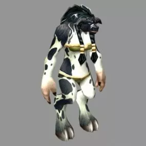 Wow Tauren Female 3d model