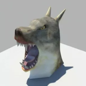 Wolf Head 3d model