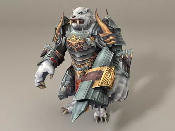 Boonk Monster Character 3d model